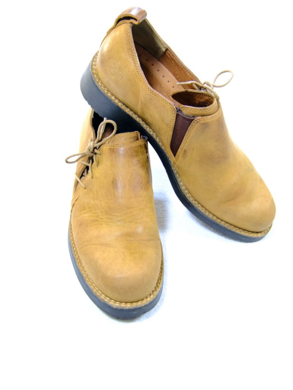 Ariat Women's Wicklow Leather Side-Lace Shoes / Ankle Booties size 7.5B